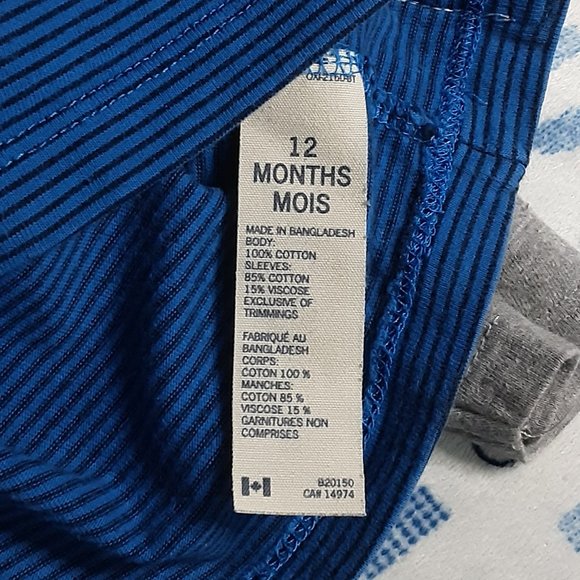 ❄️ 12m | OshKosh B'gosh |  Long Sleeved T-Shirt - Picture 5 of 5